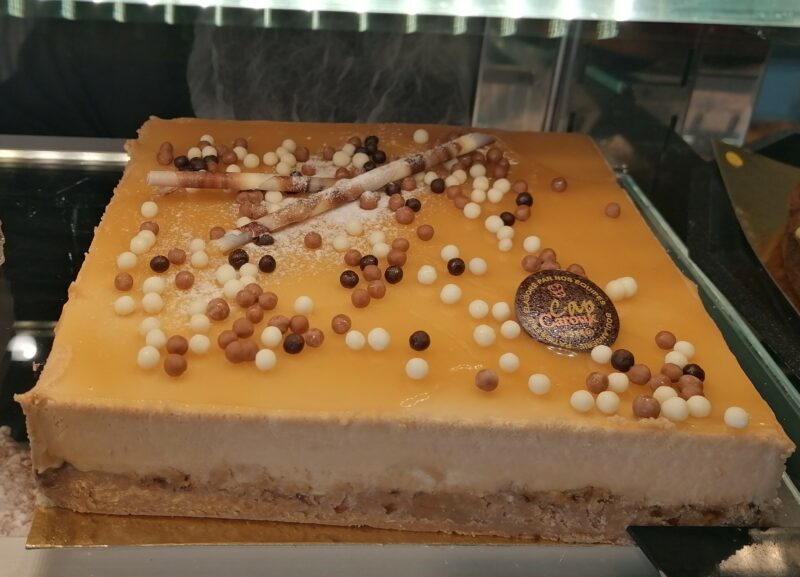 Croustillant au caramel