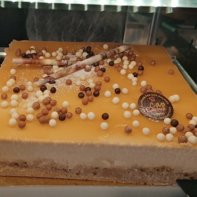 Croustillant au caramel