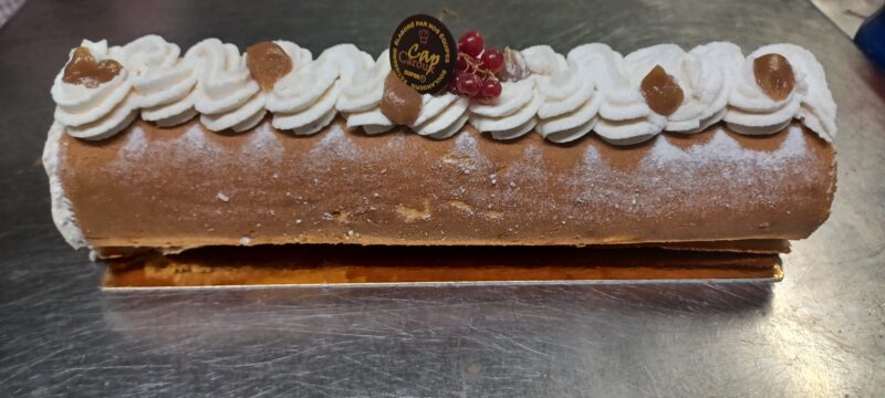 Roulé crème marrons Cap Caroux