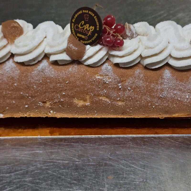 Roulé crème marrons Cap Caroux